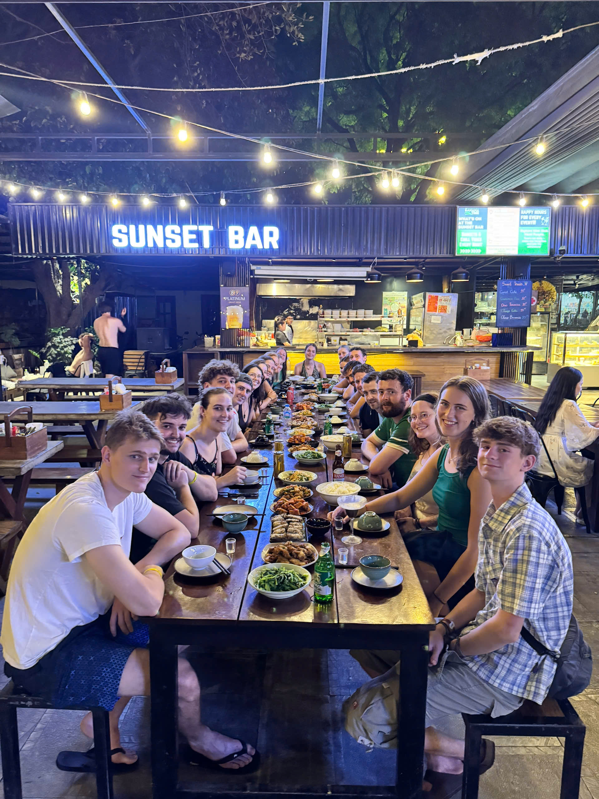 Vietnamese Family Dinner at Sunset Bar