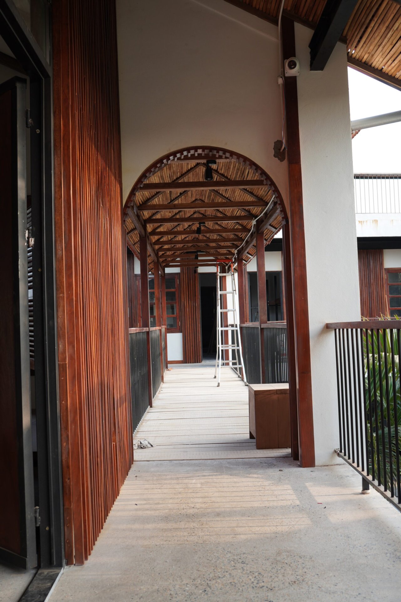 Social common area and traveler lounge at The Laneway Hostel, Ninh Binh
