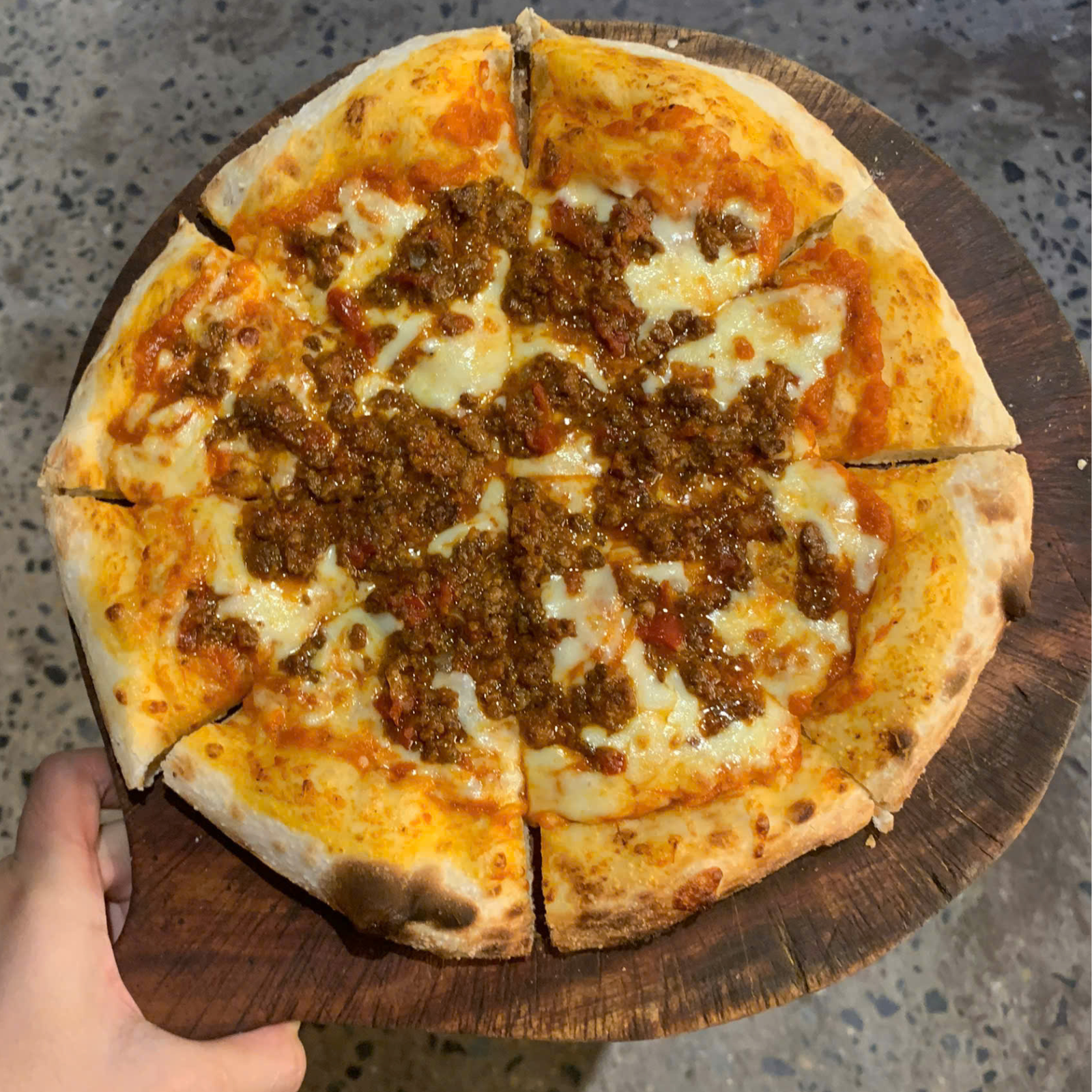 Bolognese Pizza