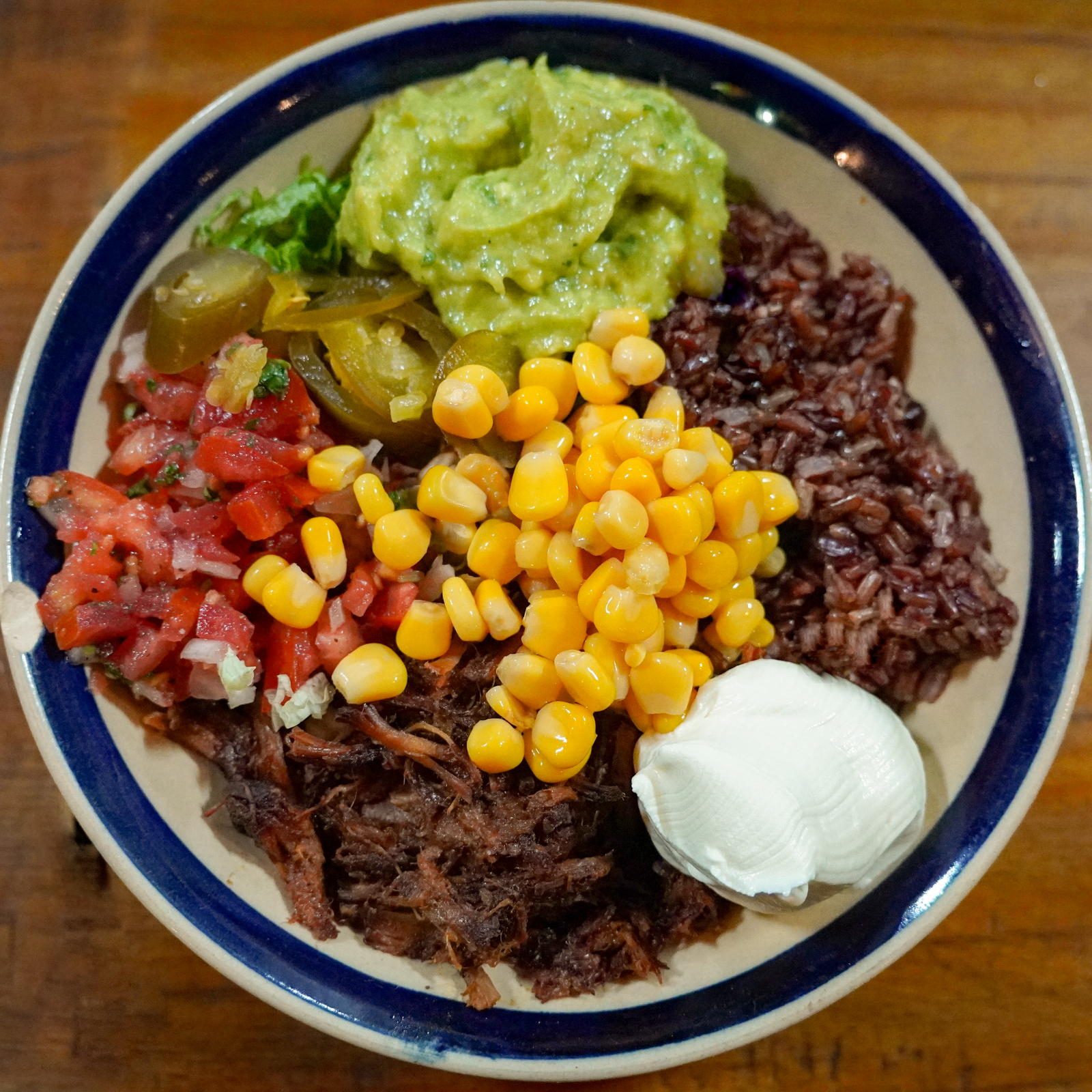 Pulled Pork Burrito Bowl