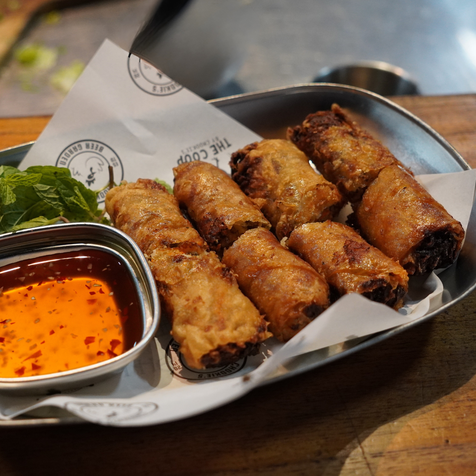 Fried Pork Spring Rolls