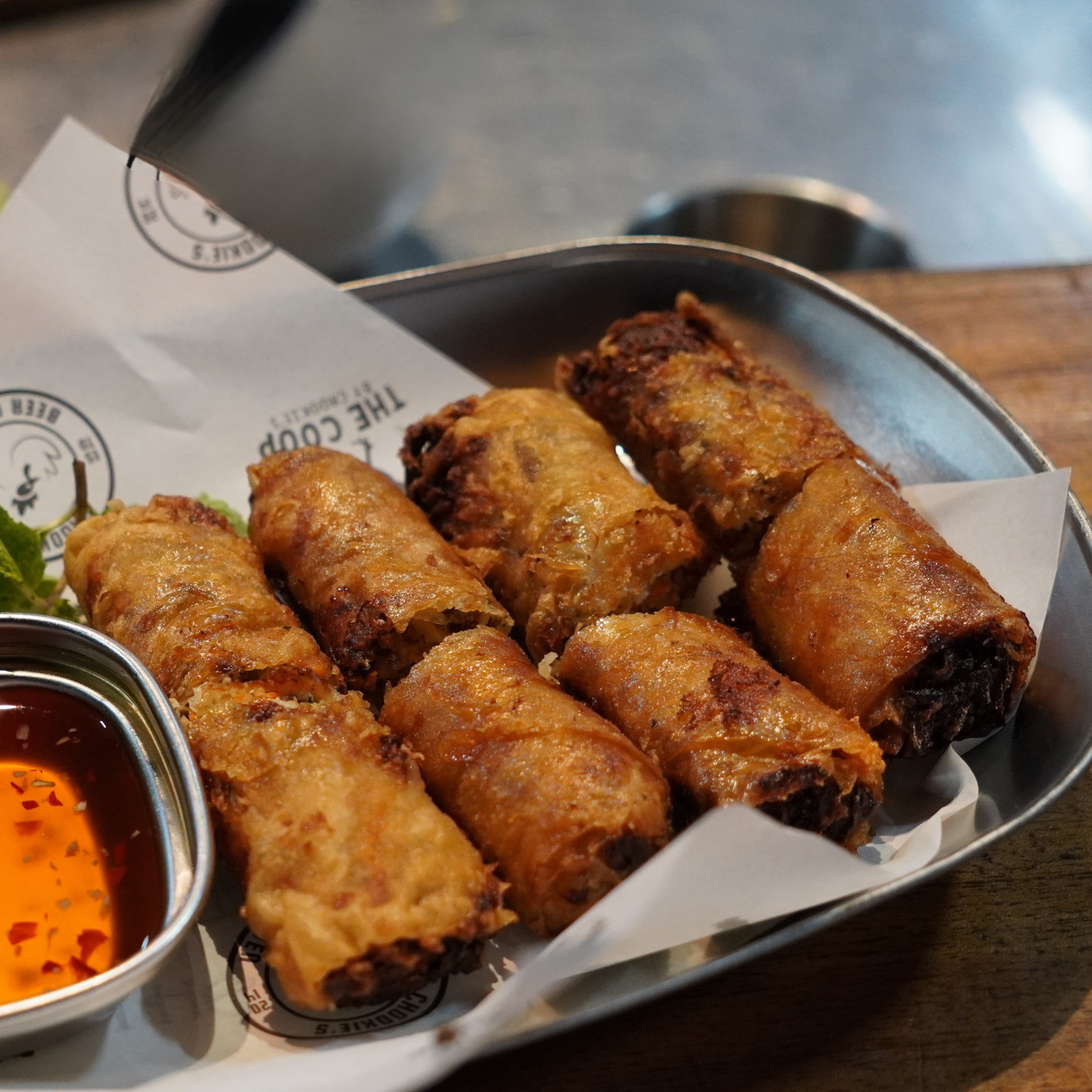 Fried Vegan Spring Rolls
