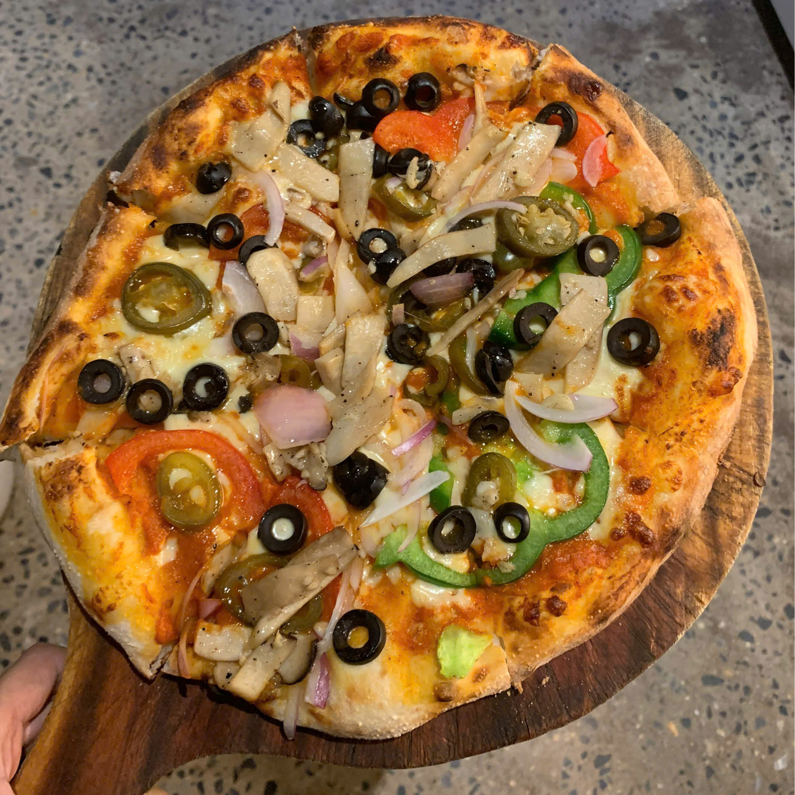 Spicy Veggie Pizza