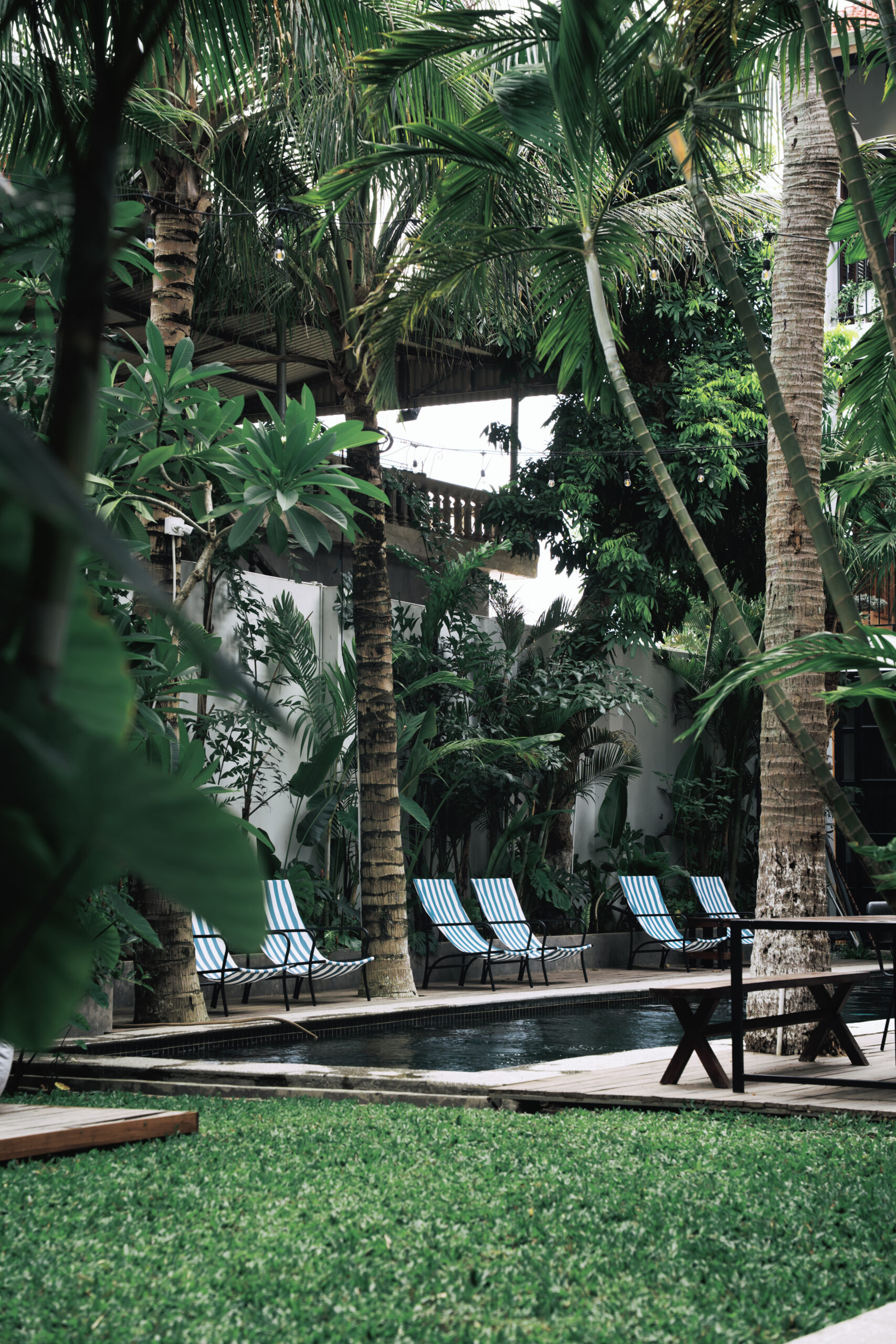 Laneway hostel interior Ninh Binh